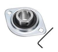 QUARKZMAN SBPFL205-14 Paliers à semelle Roulements 7/8" Alésage Unités de roulement Montage à bride en acier Logement de roulement avec BEC 3