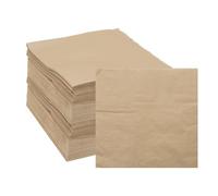 QUARKZMAN Serviettes Cocktail, 200 Pack Gris Rose 2-Ply Carré Serviettes Jetables 10" x 10" Serviettes Papier Pour Dinner Wedding Birthday Party Et Utilisation Quotidienne