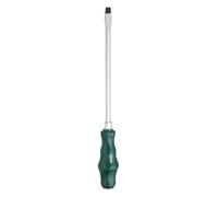 QUARKZMAN SL8 Tournevis à Tête Plate 11.8" Tournevis à Fente Magnétique de Démolition 7.9" CR-V avec Poignée Ergonomique pour Réparations DIY, Vert