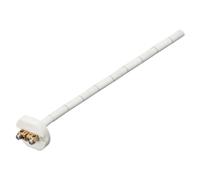 QUARKZMAN Sonde Thermocouple en Céramique de Type K pour Four à Céramique de 10 Pouces, Haute Température -50 à 1100°C 2x250mm