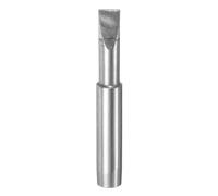 QUARKZMAN Souder Fer Pointes 900M-T-S3 Plat Bord 5.3mm Ciseau Largeur Nickelé Souder Soudage Remplacement Pointe pour Électrique Souder Station, Argent