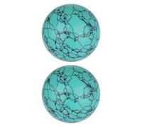 QUARKZMAN Sphères En Pierre Précieuse, 30mm Mini Sphère En Naturel Polie Boule En Cristal Sculptée À La Main Pierres Cristaux Cadeau Pour Jardin Cuisine Salon Chambre ornementation 2 Pcs