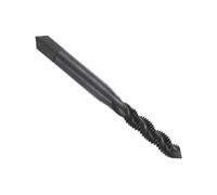 QUARKZMAN Spiral Flute Thread Taps 12-28 UNF 2B Machine Threading Tap Bit, Nitrided Coated Screw Tapping Repair Tool, M2 High-Speed Steel (HSS)