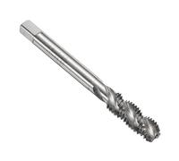 QUARKZMAN Spiral Flute Thread Taps M8 x 1.25 H2 Metric Machine Threading Tap Bit, Uncoated Screw Tapping Repair Tool, M2 High-Speed Steel (HSS)