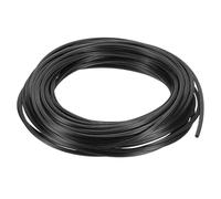 QUARKZMAN Spline d'Écran Tpe, 0,16"x39,4Pieds Rond Spline de Réparation d'Écran de Fenêtre pour Remplacement de Moustiquaire de Porte Fenêtre (12 Mètres, Noir)