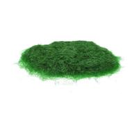 QUARKZMAN Statique Herbe, Nylon Artificiel Herbe Poudre 3mm 2 x 30g Artificiel Herbe Faux Herbe Touffe Modèle pour Train Paysage Chemin Fer Sable Sol,Vert, Paquet de 2