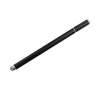 QUARKZMAN Stylet Stylos pour Tous Capacitif Tactile Écrans 2 en 1 Fin Pointe Disque & Fibre Pointes Aluminium Universel Sensibilité Stylo, Noir