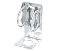 QUARKZMAN Support de Montage sur Poteau Support pour Mât Réglable | Double Pince À Boulon En U, Support De Poteau D'Antenne, Pour Antenne Extérieure À La Maison
