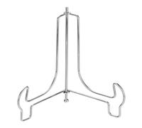 QUARKZMAN Support de Plaque de 6 Pouces pour l'Affichage, Support Décoratif en Fer pour Plaques Pliantes Support de Présentoir pour Livre, Plat, Photo, Cadre Photo, Art de Table, Doré