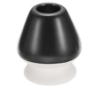QUARKZMAN Support en Céramique pour Fouet à Matcha de 73 Mm Porte-Fouet à Thé Jeux de Thé Fouets Support Support Traditionnel pour Fouet à Matcha Accessoires, Noir Blanc