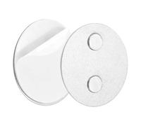 QUARKZMAN Support Magnétique pour Détecteur Brume avec Pastilles Adhésives Extra Fortes Montage Magnétique Universel à 2 Voies pour Suspendre 70mm Diamètre pour Alarmes