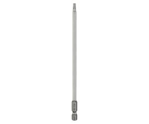 QUARKZMAN T20 Torx Head Screwdriver Bit 1/4" Hex Shank 6" (150mm) | 6 point Star, Screw Driver Drill Bits, S2 Steel, Industrial Power Screwdrivers, Magnetic, No Hole Tip, Tamper Proof