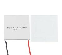 QUARKZMAN Tablettes de Réfrigération à Semi-Conducteurs TEC1-12705 15,8V 5A 43W Plaque de affaiblissement de Module de affaiblissement de Refroidisseur Thermoélectrique 40x40mm