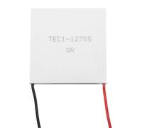 QUARKZMAN Tablettes de Réfrigération à Semi-Conducteurs TEC1-12705 15,8V 5A 43W Plaque de affaiblissement de Module de affaiblissement de Refroidisseur Thermoélectrique 50x50mm
