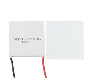 QUARKZMAN Tablettes de Réfrigération à Semi-Conducteurs TEC1-12705 15,8V 5A 43W Plaque de affaiblissement de Module de affaiblissement de Refroidisseur Thermoélectrique 40x40mm