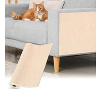 QUARKZMAN Tapis À Griffer Autoadhésif pour Chat, 1 Rouleau 60 x 30cm Protecteur De Canapé Contre Les Griffes De Chat pour DIY Sofa, Wall, Doors, Tapis Anti-Griffures pour Chat, Kaki