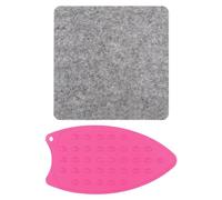 QUARKZMAN Tapis de Pressage en Laine 8.5" x 8.5" Tapis à Repasser en Laine, Notions de Couture pour l'Artisanat, Quilt, Quilting