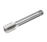 QUARKZMAN Taraud Métrique à droite, M27 x 2 x 160mm H2 Taraud et Filière en HSS6542 à 4 Cannelures Plates Tarauds à Fileter pour le Taraudage et le Filetage d'Outil Réparation Machine