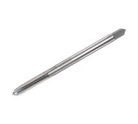 QUARKZMAN Taraud Métrique à droite, M5x0.8 H2 80mm Taraud et Filière en HSS6542 à 3 Cannelures Droites Tarauds à Fileter pour le Taraudage et le Filetage d'Outils de Réparation Machine