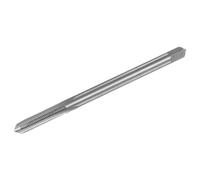 QUARKZMAN Taraud Métrique à droite, M6 x 0.75 H2 100mm Taraud et Filière en HSS6542 à 3 Cannelures Droites Tarauds à Fileter Extra Longue pour le Taraudage et le Filetage d'Outils