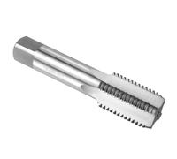 QUARKZMAN Tarauds à Main, 1"-1/2"-6 BSW 2B Taraud Finisseur Britannique à droit en Acier Rapide HSS6542(M2), Tarauds et Filières Durables pour Outil Taraudage Vis Réparation Bricolage
