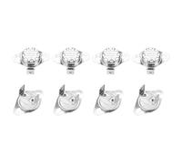 QUARKZMAN Thermostat KSD301 130°C/266°F 16A Normalement Fermé N.C Interrupteur de Température pour Micro-Ondes, Four et Cafetière 8 Pcs, Matériau en Céramique