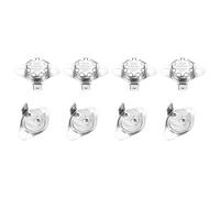QUARKZMAN Thermostat KSD301 60°C/140°F 16A Normalement Fermé N.F, 8 pcs | Ajuster le commutateur de température à disque de déclenchement pour micro-ondes, cafetière, Matériau en céramique