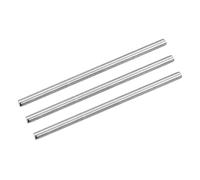 QUARKZMAN Tige Entièrement Filetée M5 x 100mm 0.8mm Pas de Filetage Acier Inoxydable 304 Filetage à Droite Tiges Barres Goujons 3 Pcs