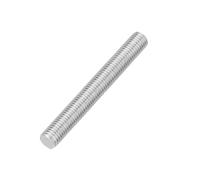 QUARKZMAN Tige Filetée Complète M12x100mm Tiges Filetées Argenté | à Mouvement Linéaire M12-1.75, Acier Inoxydable 304, Filetage à Droite pour Serre-Joint Suspente U-Boulon Meuble Machine