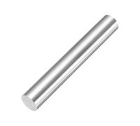 QUARKZMAN Tige ronde en acier rapide 13,4 mm x 100 mm | Goujon lisse, barre d'ébauche, pour arbre, engrenage, perceuse, tours, travail des métaux, bricolage, modèles, 1 pièce