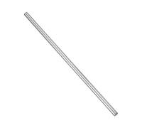 QUARKZMAN Titanium Round Rod, 11mm Dia 356mm Length GR5 Metal Solid TC4 Titanium Round Bar Pour Model Plane Cars Ship DIY Craft Metal Working [0.43" x 14"] | 11 mm x 356 mm, Argent