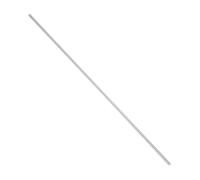 QUARKZMAN Titanium Round Rod, 6.5mm Dia 407mm Length GR5 Metal Solid TC4 Titanium Round Bar Pour Model Plane Cars Ship DIY Craft Metal Working [0.26" x 16"] | Argent