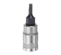 QUARKZMAN Torx Embout Douille T10 Solide Étoile 1/4" Entraînement 1.46" Longueur S2 Acier Embout CR-V Douille pour Cliquet Clé, Coulisse Barre, Extension Tige