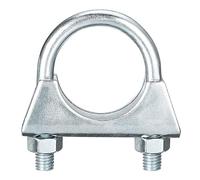 QUARKZMAN tranquille U-Boulon Colliers pour 32mm(1-1/4") Diamètre Échappement Queue Tuyau, 1pcs Échappement U Pince Selle Type U-boulon Pinces
