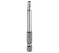 QUARKZMAN TT25 Embout De Tournevis Sécurité Torx 2.56" (65mm) Long Tige Hexagonale 1/4" Magnétique Anti-Sabotage 6 Pointes Étoile Embout De Tournevis Foret Acier S2 Pointe Outils Industriels