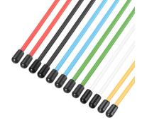 QUARKZMAN Tube de Protection Antenne en Plastique 160mm 6 Couleurs 12Pcs | pour Antenne RC, avec Bouchons pour Voiture RC Bateau Drone Récepteur