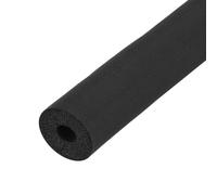 QUARKZMAN Tube en Mousse pour Support de Poignée, Isolation de Tuyau, Isolant Tuyau Chauffage, Revêtement de Tuyau Extérieur, 13mm(1/2") ID 46mm OD 1m Noir