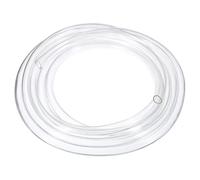 QUARKZMAN Tube en PVC, 13mm ID x 16mm OD - Tuyau d'eau en vinyle transparent de 13 pieds de long, léger, flexible en plastique pour l'aquaponie, le tuyau d'air, l'irrigation