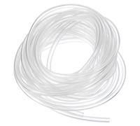 QUARKZMAN Tube en PVC, 2.3 mm ID x 3.8mm OD x 0.75mm Épaisseur, Tuyau D'Eau en Vinyle Transparent de 4m de Long, Tuyau D'Eau en Plastique Léger et Flexible pour L'Aquaponie