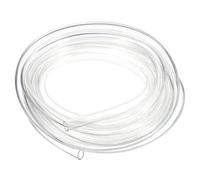 QUARKZMAN Tube en PVC, 8mm ID x 10mm OD - Tuyau d'eau en vinyle transparent de 13 pieds de long, léger, flexible en plastique pour l'aquaponie, le tuyau d'air, l'irrigation