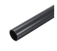 QUARKZMAN Tube PVC Rigide Rond 28.2mm ID 32mm OD 30 cm de Long Haute Résistance pour Tuyau d'Eau, Aquarium, Réservoir à Poissons, Serre de Jardin, Gris Foncé