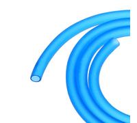 QUARKZMAN Tube PVC Tuyau de Carburant en PVC Durite Essence 5mmx8mm 1 Mètre Bleu pour Tronçonneuses, Tondeuses à Gazon, Coupe-Bordures, Souffleurs, Petits Moteurs
