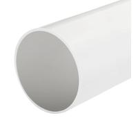 QUARKZMAN Tube Rigide en PVC Tube Rond 131,4mm ID 140mm OD 33cm de Long Blanc pour Manchon de Câble de Conduite d'Eau