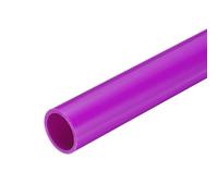 QUARKZMAN Tube Rond Rigide en PVC 21mm ID 25mm OD 350mm Longueur Violet pour Conduite d'Eau, Artisanat, Manchon de Câble