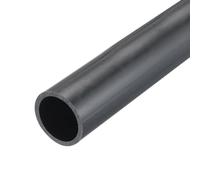 QUARKZMAN Tube Rond Rigide en PVC 31,6mm ID 38mm OD 350mm Longueur Gris Foncé pour Manchon de Câble de Conduite d'Eau