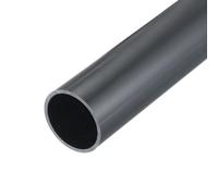 QUARKZMAN Tube Rond Rigide en PVC 34,2mm ID 38mm OD 350mm Longueur Gris Foncé pour Manchon de Câble de Conduite d'Eau