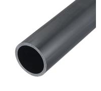 QUARKZMAN Tube Rond Rigide en PVC 40,6mm ID 48mm OD 350mm Longueur Gris Foncé pour Manchon de Câble de Conduite d'Eau
