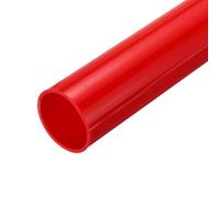 QUARKZMAN Tube Rond Rigide en PVC 45mm ID 50mm OD 350mm Longueur Rouge pour Manchon de Câble pour Tuyaux d'Eau