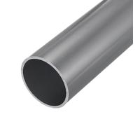 QUARKZMAN Tube Rond Rigide en PVC 54,8mm ID 60mm OD 350mm Longueur Gris Clair pour Manchon de Câble de Conduite d'Eau