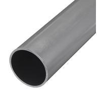 QUARKZMAN Tube Rond Rigide en PVC 67.8mm ID 75mm OD 0.5M Gris Clair Résistant aux Chocs pour Conduite d'Eau, Artisanat, Décoration, Manchon de Câble